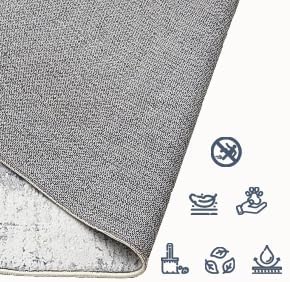 Area Rug 5×7, Vintage Boho Rug, Ultra-Soft Low Pile, Non Slip, Stain Resistant - Image 4