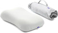 Cushion Lab Travel Deep Sleep Pillow – Compact Memory Foam Neck Pillow by CUSHIONLAB