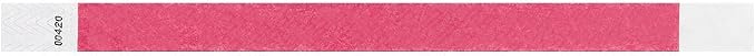 1, 000 WristCo Cranberry Tyvek Wristbands - Image 3