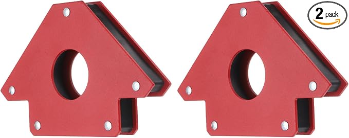 HARFINGTON 2pcs Welding Magnets 77.16 lbs Magnetic Welding Clamp Holder Iron by HARFINGTON
