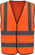 AYKRM 12 colour High visibility viz vest hi vis viz reflective work by AYKRM
