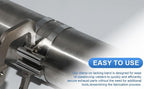 2-Piece Stainless Steel Exhaust Welding Clamps, High Temperature and Corrosion - Image 7