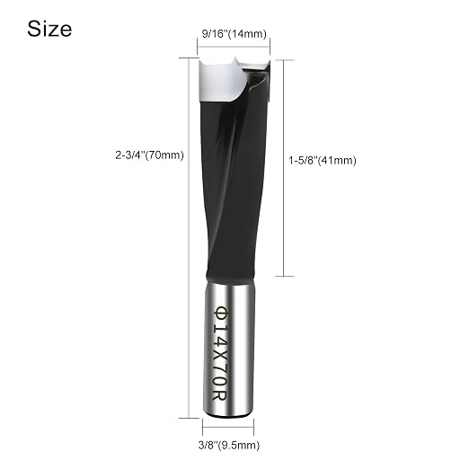 ASNOMY 9/16" Inch Carbide Forstner Drill Bit, 14mm Carbide Tipped Forstner Bit - Image 2