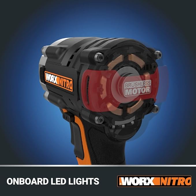 WORX Nitro WX272L 20V Power Share 1/2" Cordless Impact Wrench - Image 5