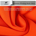 High Visibility Shirts for Men Class 3 Hi Vis Reflective Construction Shirts - Image 4