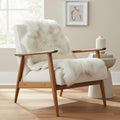 Super Area Rugs Gray & White Mix Sheepskin Rug Genuine Single 2x3ft Pelt Fluffy by SuperAreaRugs