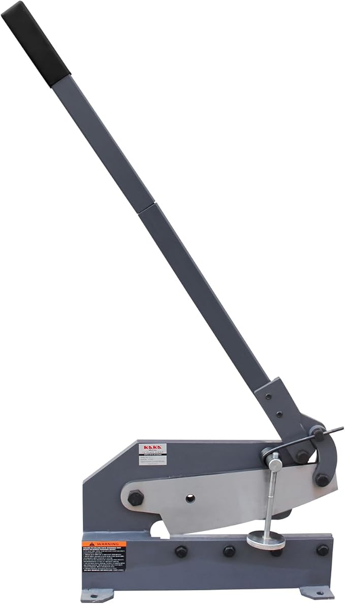 KAKA INDUSTRIAL Manual Metal Shear HS-12, 12 inch Throatless Cutting Machine by KAKAINDUSTRIAL