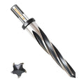 7/8" Reamer Drill Bit for Metal, M2 HSS Taper Reamer for Steel, Plastic to Align by DECKRKAT