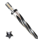 7/8" Reamer Drill Bit for Metal, M2 HSS Taper Reamer for Steel, Plastic to Align by DECKRKAT