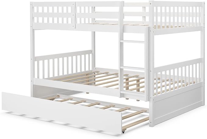 KOMFOTT Wood Full Over Full Bunk Bed - Image 9