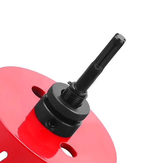 6 inch / 152mm Hole Saw with SDS Plus Arbor and Hex Shank Arbor, HSS Bi-Metal - Image 7