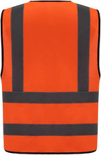 AYKRM 12 colour High visibility viz vest hi vis viz reflective work - Image 2