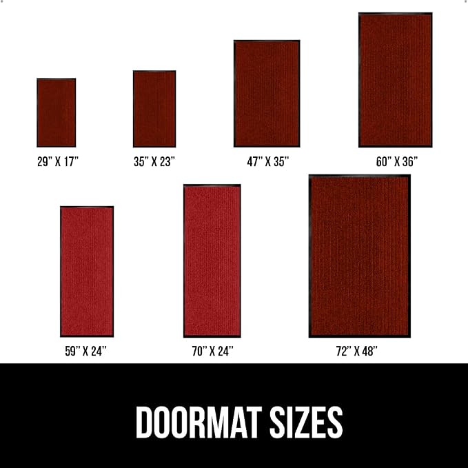 GORILLA GRIP Waterproof Traffic Guard Door Mat, Heavy Duty Entryway Mats - Image 6
