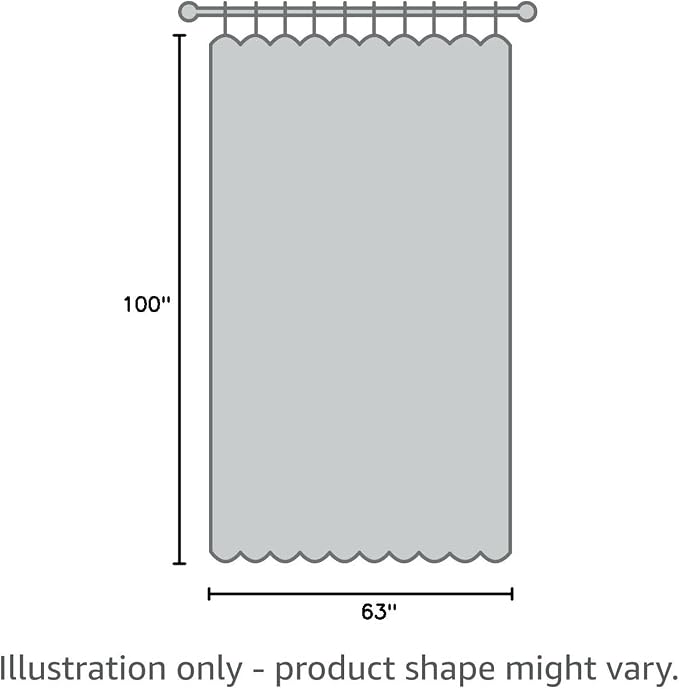 Beauoop 100% Blackout Curtains 63 Inches Long 2 Panels - Image 8