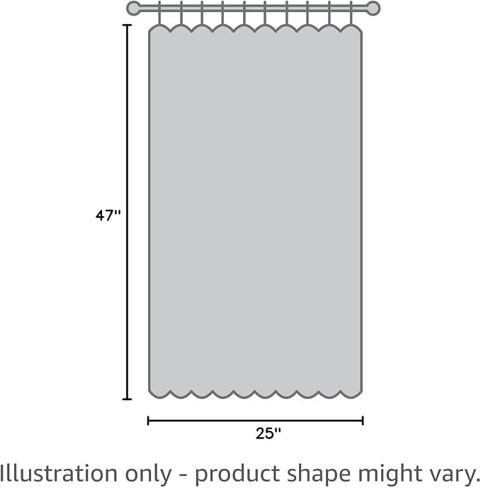 DriftAway Double Layer Linen Blackout Tie Up Curtains Thermal Insulated Fully - Image 10