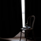 Blackout Curtains for Bedroom 1 Panel, Custom Curtains Thermal Insulated Black - Image 6