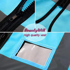 BeautyWill Custom Logo 10/20 Pack Safety Vest Class2 High Visibility Vest - Image 4