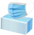 3-Ply Disposable Face Masks, Soft on Skin, Pack of Blue Masks by PURE+GEM