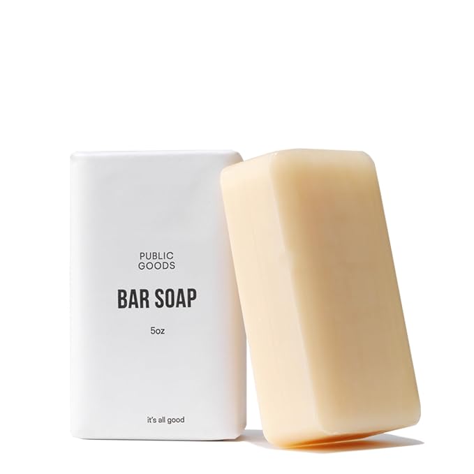 Public Goods Bar Soap for Women & Men | Hand & Body Soap for Sensitive Skin | by PublicGoods