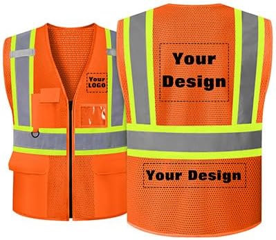 Safety Vest Customize Logo by evershare