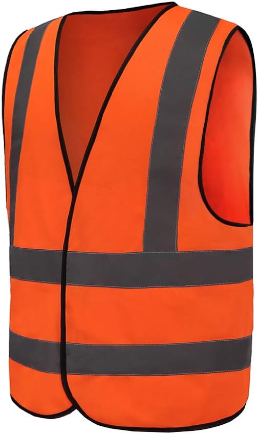 AYKRM 12 colour High visibility viz vest hi vis viz reflective work - Image 3