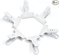 Backdrop Spring Clamps 6 Pack Large Heavy Duty Photography Backdrop 4" Clips by KAGYOKU