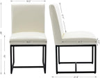 CIMOTA Modern Dining Chairs Set of 8, Leather Dining Room Chairs Upholstered - Image 3