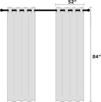 PrinceDeco 100% Blackout Curtains - Image 8