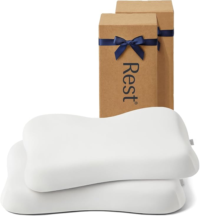 REST® Evercool® Cooling Pillow, Instant Cool-to-Touch Shell Fabric & Breathable by REST