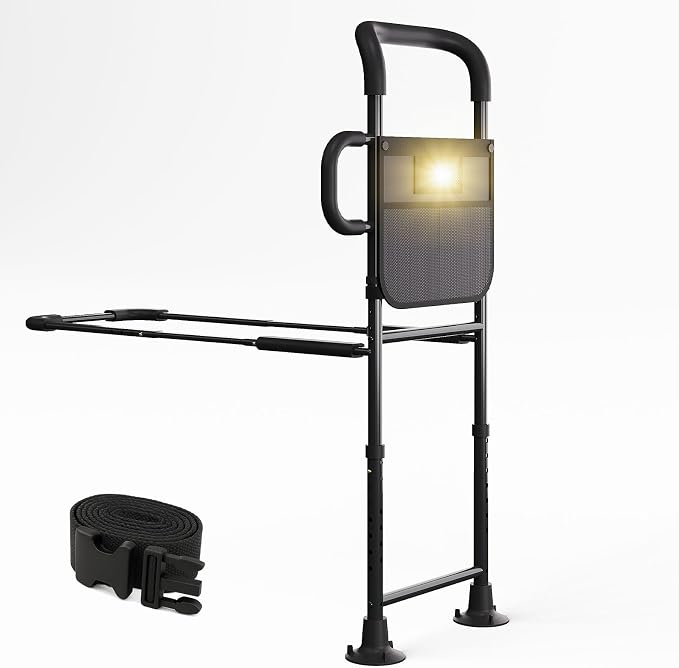 HOMEAL Bed Rails for Elderly Adults Safety, Reinforced Bedrails for Elderly by HOMEAL