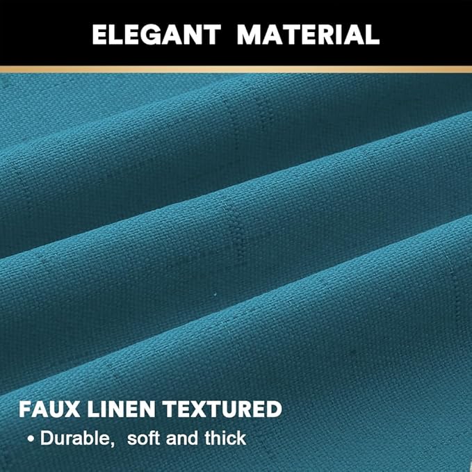 PrinceDeco 100% Blackout Curtains - Image 4