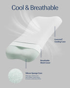 REST® Evercool® Cooling Pillow, Instant Cool-to-Touch Shell Fabric & Breathable - Image 2