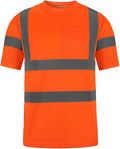 High Visibility Class 3 T Shirts，Hi Vis Safety Shirts by DPSAFETY