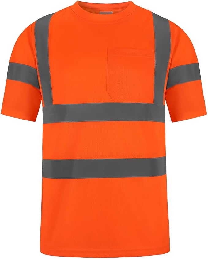 High Visibility Class 3 T Shirts，Hi Vis Safety Shirts by DPSAFETY