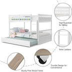KOMFOTT Wood Full Over Full Bunk Bed - Image 6
