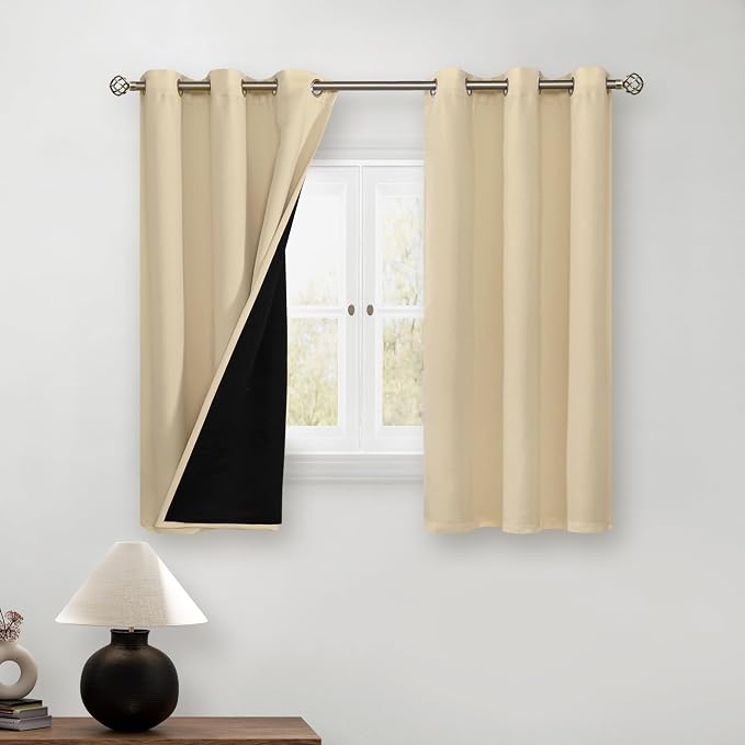 BGment Short 100% Blackout Curtains by BGment