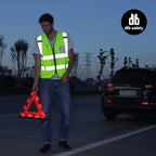 Dib Safety Vest Reflective ANSI Class 2, High Visibility Vest - Image 6