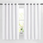 NICETOWN White Room Darkening Curtains by NICETOWN