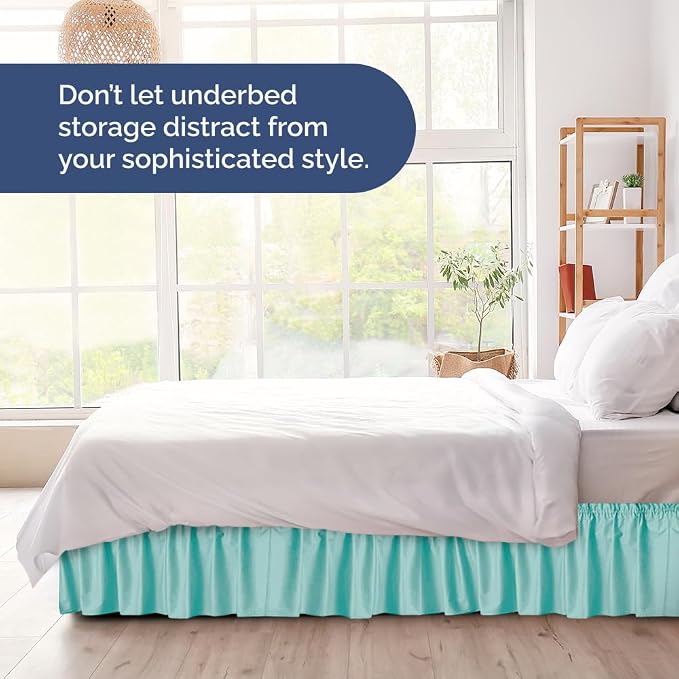 Wrap Around Dust Ruffle Bed Skirt - Image 8