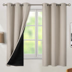 BGment Thermal Insulated 100% Blackout Curtains by BGment