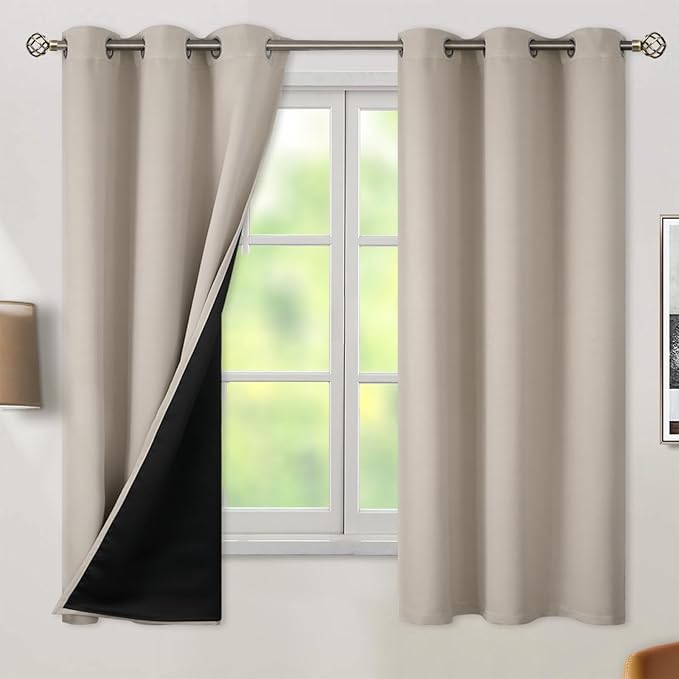 BGment Thermal Insulated 100% Blackout Curtains by BGment