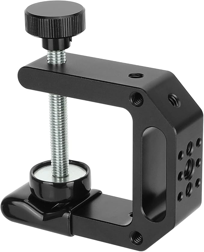 CAMVATE C Clamp with Multiple 1/4"-20 and 3/8"-16 Threads by CAMVATE