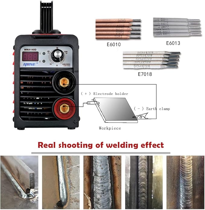 HONE ARC Welder 110V/220V, Actual 140Amp Stick Welder, Digital IGBT Inverter - Image 2