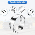 2-Piece Stainless Steel Exhaust Welding Clamps, High Temperature and Corrosion - Image 2