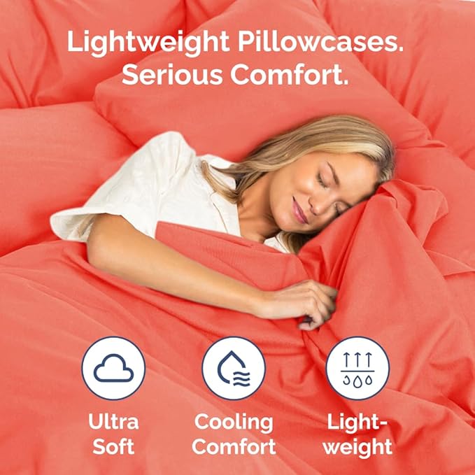 Queen Pillow Cases Set of 4 - Image 3