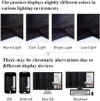 StangH Black Blackout Curtains 105 inches Premium Velvet Thermal Insulated - Image 9