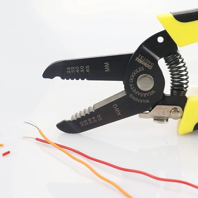 DOWELL 22-30 AWG Wire Stripping Tool Wire Stripper Cutter Pliers Tool - Image 5