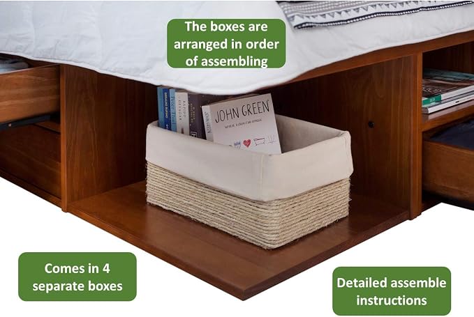 memomad Bali Storage Platform Bed - Image 11