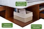 memomad Bali Storage Platform Bed - Image 11
