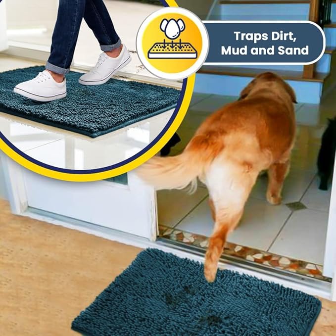 Muddy Mat® Shown on TV – Super Absorbent Door Mat Indoor, Microfiber Quick Dry - Image 5